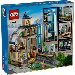 Klocki LEGO 60469 Centralny dworzec kolejowy CITY